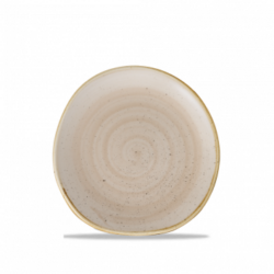 Stonecast Nutmeg Cream organic tallerken 18,6 cm, Churchill