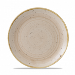Stonecast Nutmeg Cream flad tallerken, 21,7 cm, Churchill