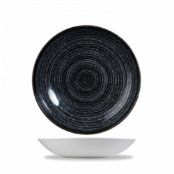 Studio Prints Charcoal Black dyb tallerken 18 cm, Churchill