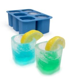 Isterningeform shotglas 6 stk, Hendi (restsalg)