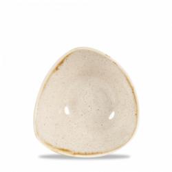 Stonecast Nutmeg Cream trekantet skål 15 cm, Churchill