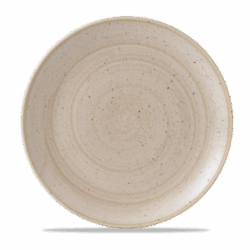 Stonecast Nutmeg Cream flad tallerken 28 cm, Churchill