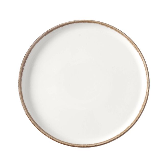 Vanilla flad tallerken med kant Ø27 cm, Finedine