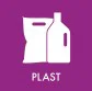 Piktogram ''Plast'' 10,5x10,5 cm, Minatol