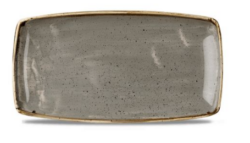 Stonecast Peppercorn Grey, oblong 29,8 x 15,3 cm, Churchill