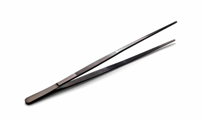 Madlavningspincet i sort 30 cm, Hendi