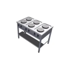 Leje af Elektrisk kogebord m/ 6 blus