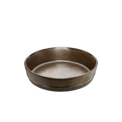 RAW Metallic Brown suppe tallerken Ø19,4 cm