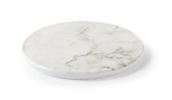 Melamin serveringsfad i marmor look Ø23 cm, Pujadas