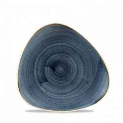 Stonecast Blueberry trekantet tallerken 19,2 cm, Churchill