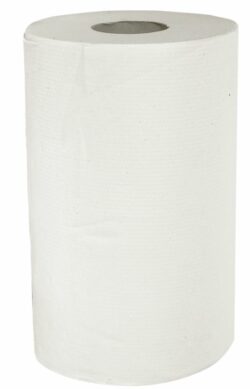 Aftørringspapir mini (2 lags) 72m x 20 cm Ø20 cm svanemærket (1 rulle), Abena