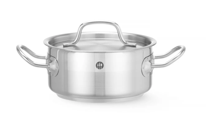 Lav gryde inkl. låg 4,8L Profi Line, Hendi