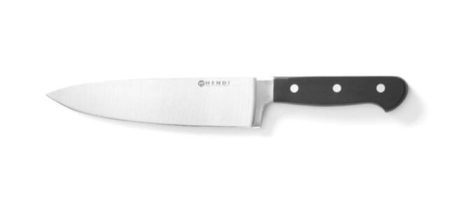 Helsmedet kokkekniv 20 cm, Hendi