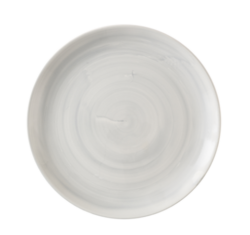 Stonecast Canvas Grey flad tallerken 16,5 cm, Churchill