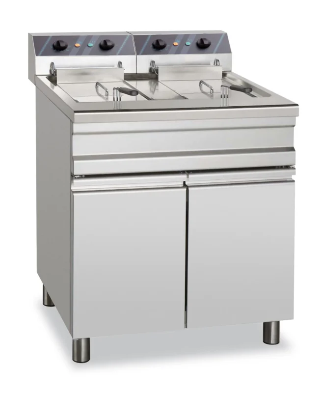 Leje af Basic El-friture gulvmodel 2x18 liter