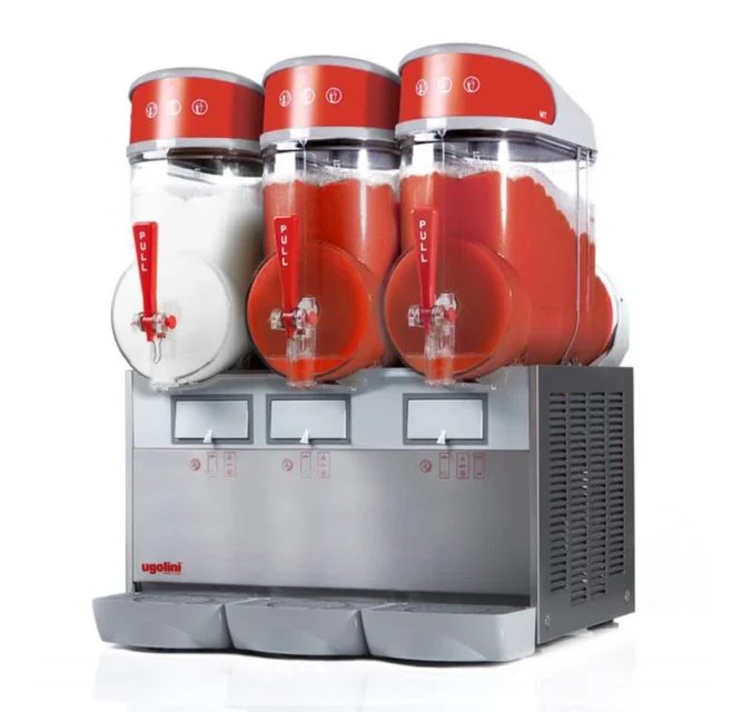 SLUSHICE MASKINE M/ 3 KAMRE (3 x 10 Liter)