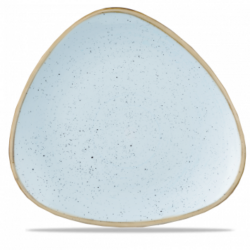 Stonecast Duck Egg trekantet tallerken 31,1 cm, Churchill