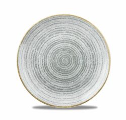 Studio Prints Stone Grey flad tallerken 16,5 cm, Churchill