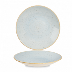 Stonecast Duck Egg dyb tallerken 24 cm, Churchill