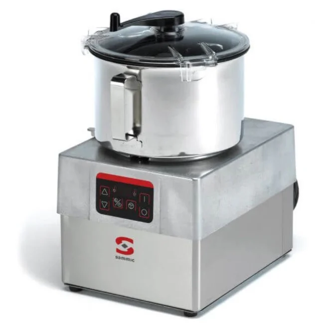 Cutter / blender i stål, 5,5 L skål