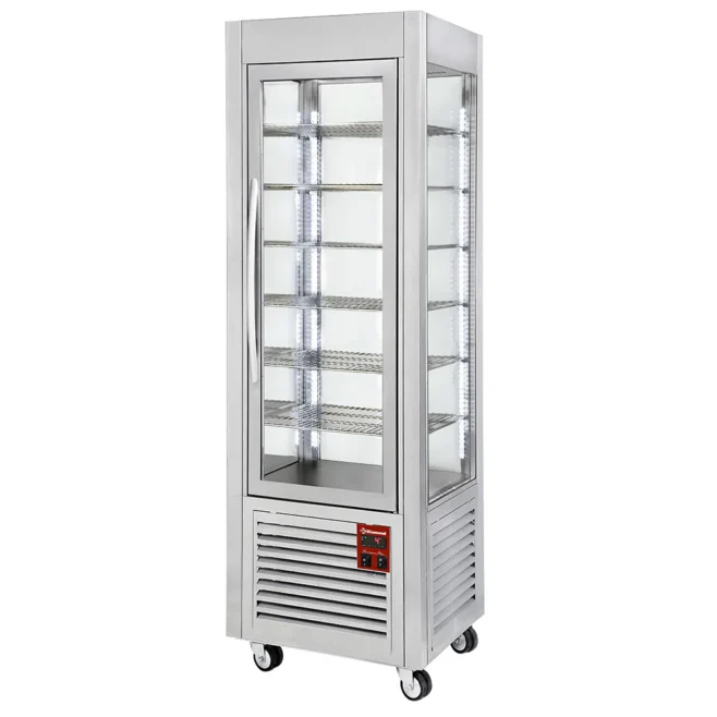 Leje af kølemontre, 5 hylder, 360 liter - Rustfrit stål