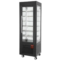 Leje af kølemontre, 5 hylder, 360 liter - Sort