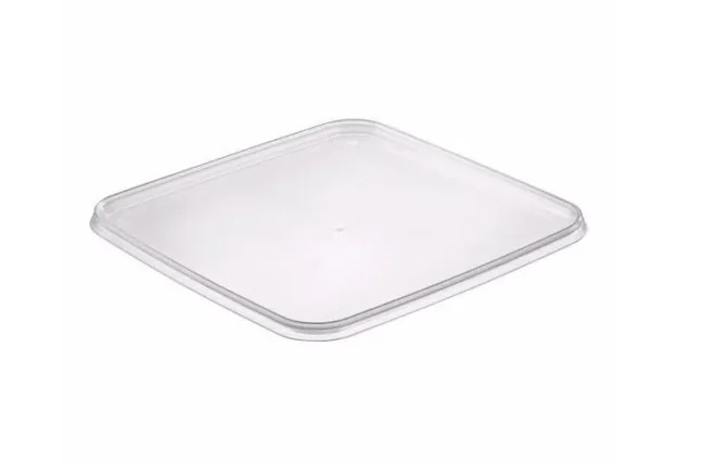 Plast låg firkantet klar, 195 x 195 mmPasser til følgende bøtter: 43010000, 43070000 og 43110000.
