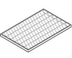 Bageplade til baguette 60x40