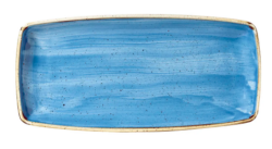 Stonecast Cornflower Blue oblong 29,5 x 14 cm, Churchill