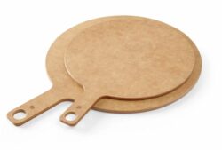 Pizzatallerken i træ med håndtag Ø30,5 cm, Hendi (udgår)
