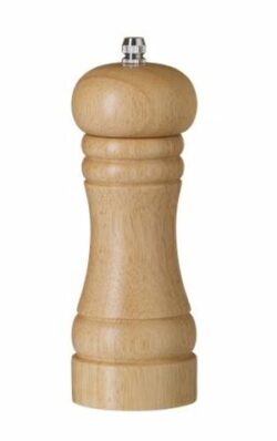 Saltkværn i lyst træ (h)16,5 cm, Hendi