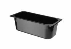 Isbeholder i sort plast 5L 36x25x(h)8 cm, Hendi