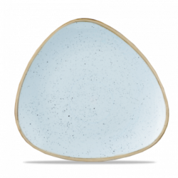 Stonecast Duck Egg trekantet tallerken 25 cm, Churchill
