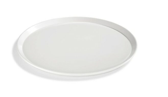 Melamin tallerken i hvid Ø31 cm, Pujadas