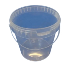 Plastspand i klar 1180 ml m/håndtag