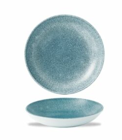 Stuido Prints Raku Topaz Blue dyb tallerken 24 cm, Churchill