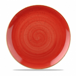 Stonecast Berry Red flad tallerken 32,4 cm, Churchill