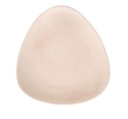 Stonecast Canvas Coral trekantet tallerken 22,9 cm, Churchill