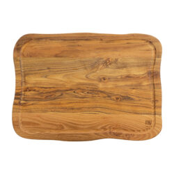 RAW Teak skærebræt m/saftrille 45x33x2 cm
