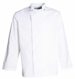 Take Away unisex kokkejakke m/lange ærmer i hvid, str. M, Nybo