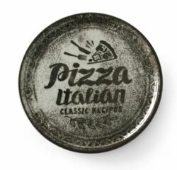 Pizzatallerken Recipe Collection Black Ø31 cm, Hendi
