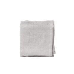 RAW Hør Light Grey viskestykke 45 x 45 sæt á 4 stk