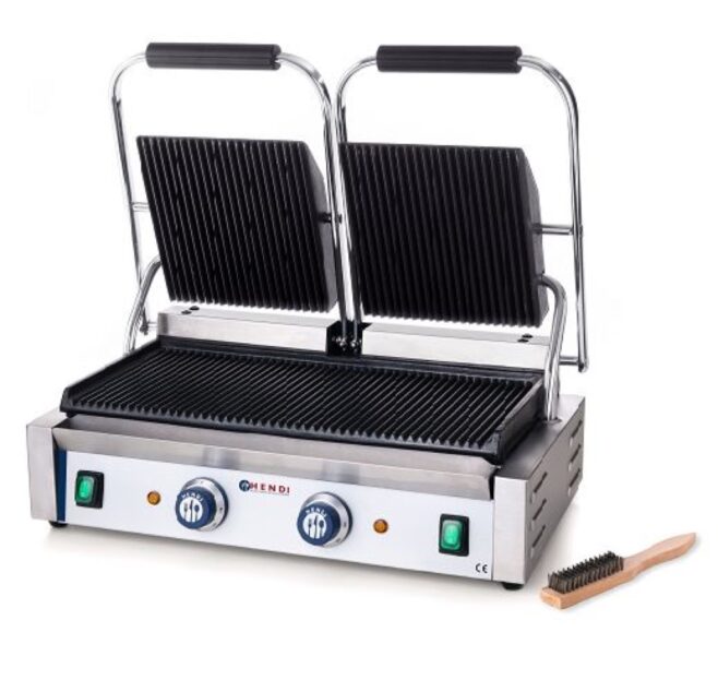 Klemgrill / Kontaktgrill - Dobbelt