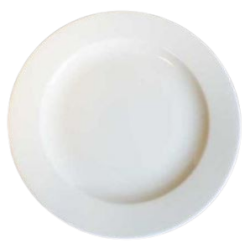 Amalie tallerken 26,5 cm, bred fane