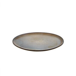 RAW Metallic Brown tallerken Ø23 cm