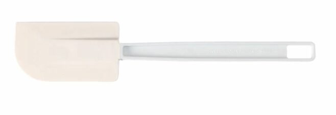 Dejskraber i hvid plast 7 x 35,8 cm, Hendi