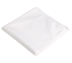 Microfiber universalklud i hvid 40x40 cm m/10 stk, Minatol